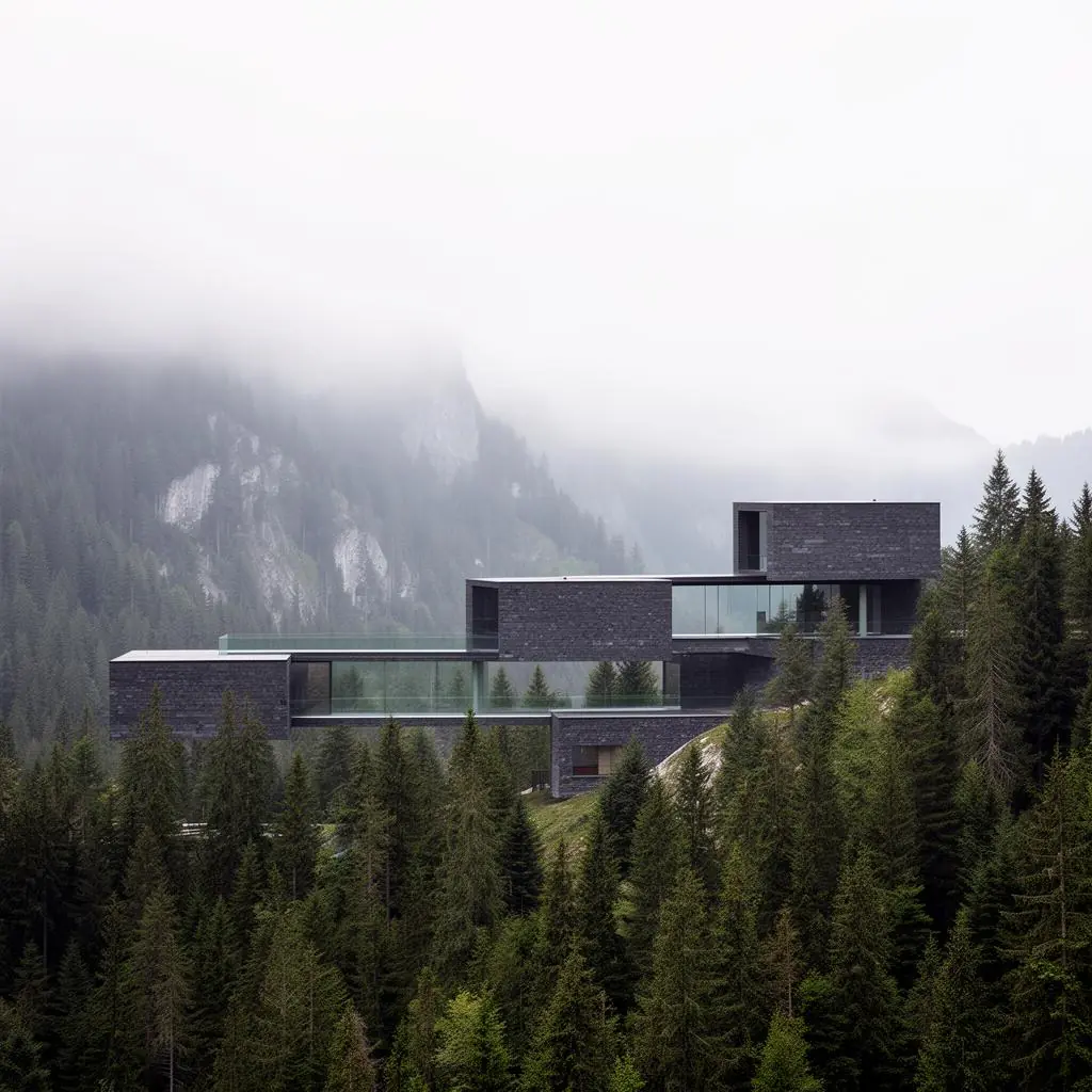 House on the Ridge — Mountain Residence in Bohinj, Slovenia